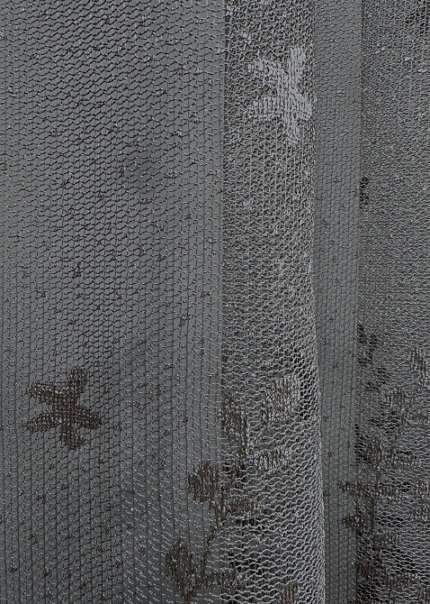 Тюль жакард, колекція "Greta" колір графітовий 1639т Київ - фото 2