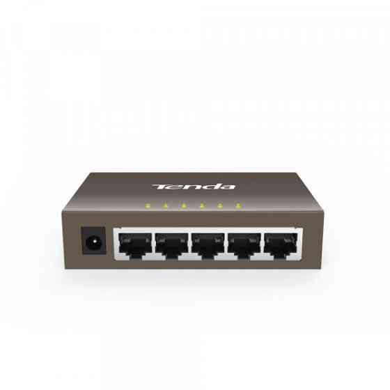Комутатор TENDA TEG1005D 5port 10/100/1000 BaseTX, desktop, метал (TEG1005D ) Киев