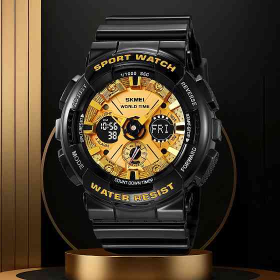 Skmei 2118BKGD Black-Gold Киев