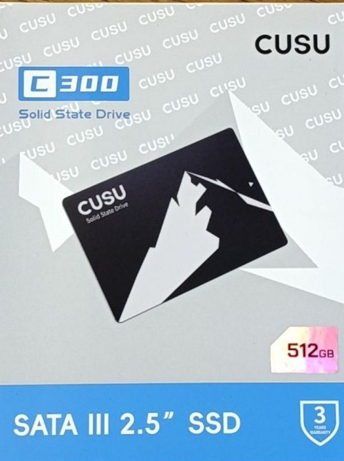 SSD Cusu C300 512GB новий Харків - фото 2