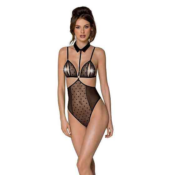 Боді Passion DOMINICA BODY S/M, black Sex Aura Київ