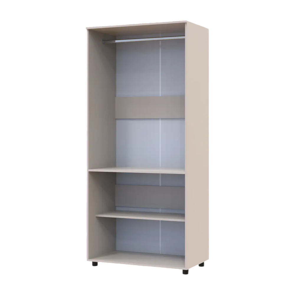 Шафа для одягу Doros Торн Кашемір 2 ДСП (штанга) 90х51.6х200 (DRS-012027) Дніпро - фото 7