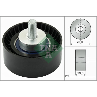 Ролик натяжителя ремня INA 532 0298 10 Винница - изображение 1