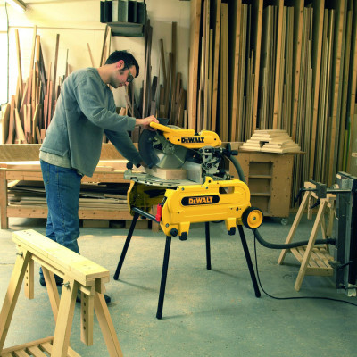 Торцовочная пила DeWALT 2000 Вт, 305х30мм, 4000 об/мин, вес 42 кг (D27107) Винница - изображение 7