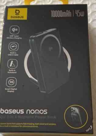 Павербенк Baseus Nomos Magnetic Qi2 45W 10000mAh. Харків