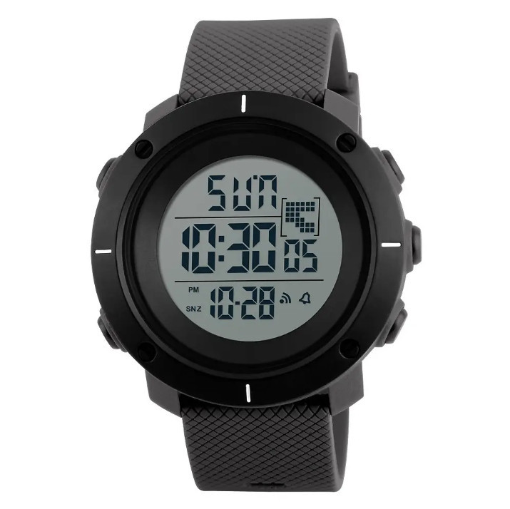 Чоловічий спортивний годинник Skmei 1213 dekker сірий Вінниця - фото 2