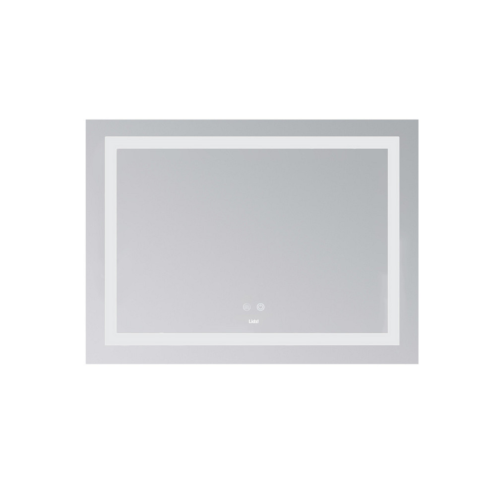 Дзеркало Lidz Kubis (KU1) 700х500 з LED-підсвіткою Touch, з антизапотіванням, з димером, рег. яскравості LD78LF90448485 Київ - фото 3