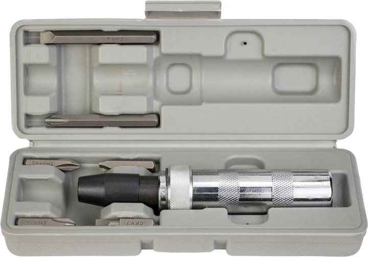 Отвертка ударно-поворотная + 6 насадок в кейсе Харьков - изображение 3