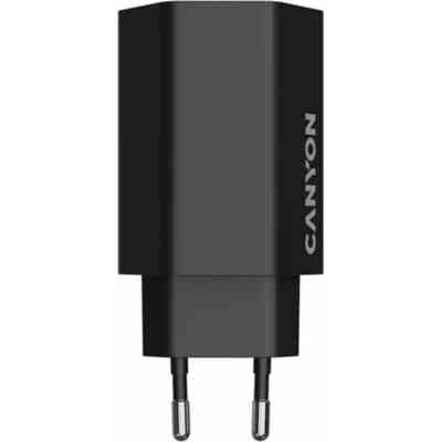 Зарядний пристрій Canyon HEXAGON 65 GaN 65W 2xPD 1xQC EU Black (CND-CHAHEX65B) Вінниця