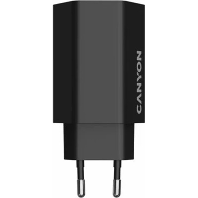 Зарядное устройство Canyon HEXAGON 65 GaN 65W 2xPD 1xQC EU Black (CND-CHAHEX65B) Винница - изображение 2