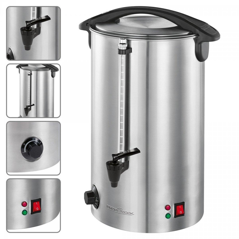 Термопот для горячих напитков 7 литров Profi Cook PC-HGA (1196) Нержавеющая сталь Нововолынск - изображение 2