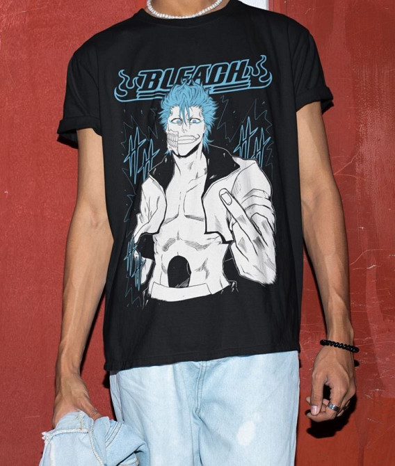 Футболка аниме Блич оверсайз (S/M/L) Черний AnimeJ0870 Днепр - изображение 3