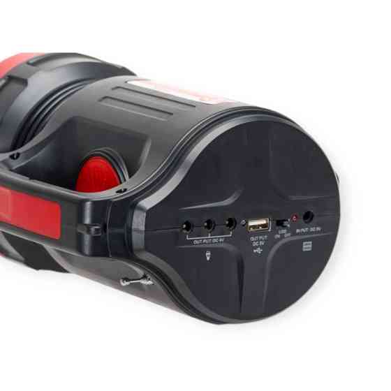 Ліхтар діодний 1 super LED 5w+ 22 smd 220В, акб, fm-радіо, cardreader, сонячна батарея, ремінь на плече Мукачево