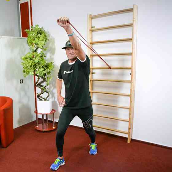 Лента эспандер для упражнений inSPORTline Hangy X-light 13 мм оранжевая Киев