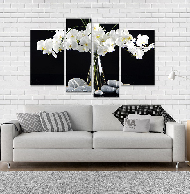 Модульна картина Квіти у вазі Art-31_4 Київ - фото 2