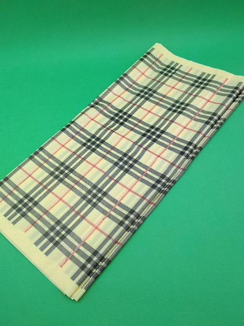 Скатерка (105x200 КЛЕТКА ЖЕЛТАЯ (25 шт) Харьков - изображение 2