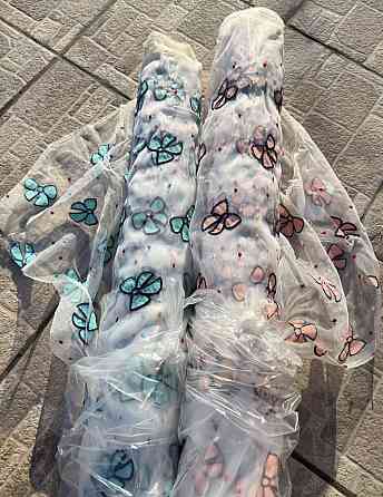 Ткань опт / органза вышитая - от 5 м Киев