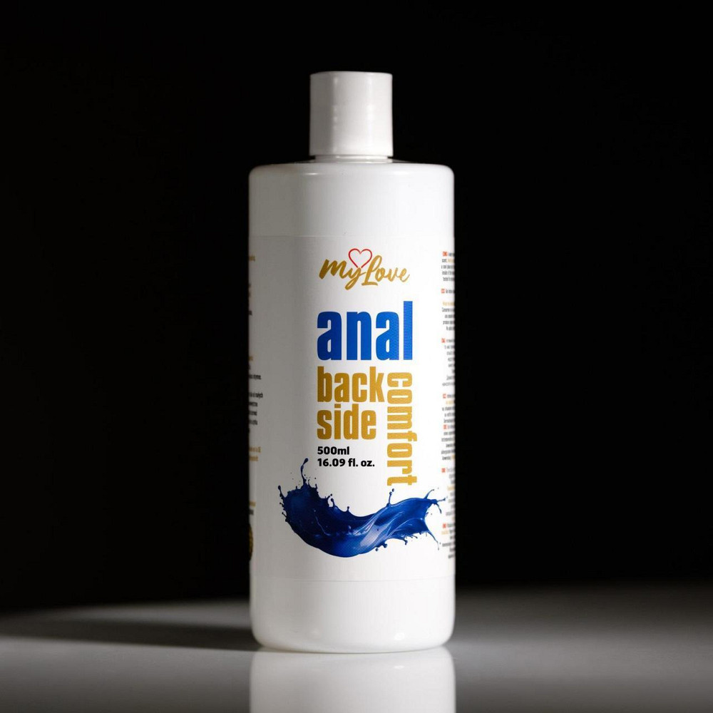 Анальний лубрикант - MyLove Anal Back Side Comfort, 500 мл Sex Aura Київ - фото 5