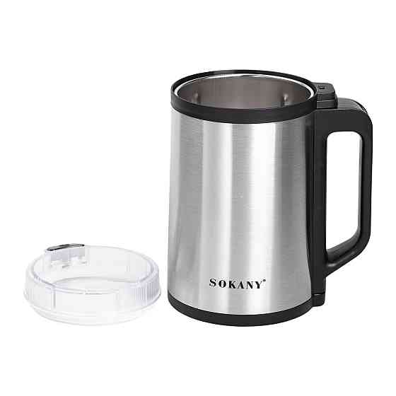 Sokany Кавомолка електрична 300 Вт автоматична 140 г для дрібного помолу із нержавіючої сталі S Коломия