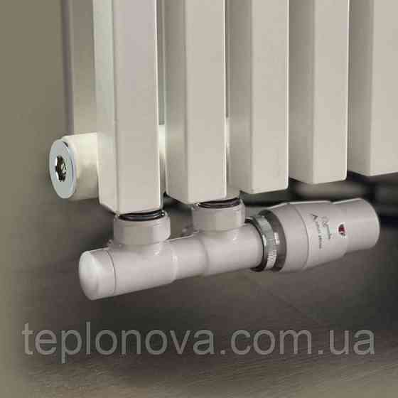 Комплект термостатический Vario Term TWINS 50 мм, угловой, правый, белый TSGS0206CFK/P Черновцы