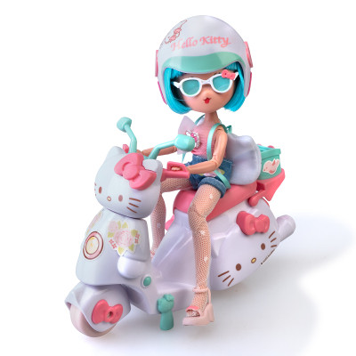 Кукла 4SF Manga Dolls Hello Kitty Красавица Пинк на скутере (HKTF3000) Винница - изображение 4