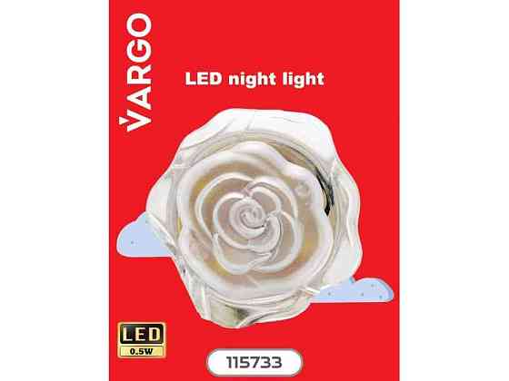 Ночник LED Роза V-115733 ТМ VARGO Киев