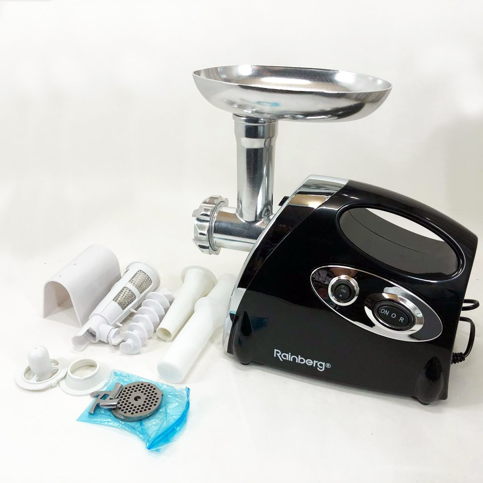 Електром'ясорубка з насадками для овочів, Електром'ясорубка для дому електрична з насадками WN-21 Львів - фото 8