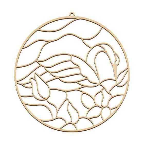 Заготовка для витражной живописи 