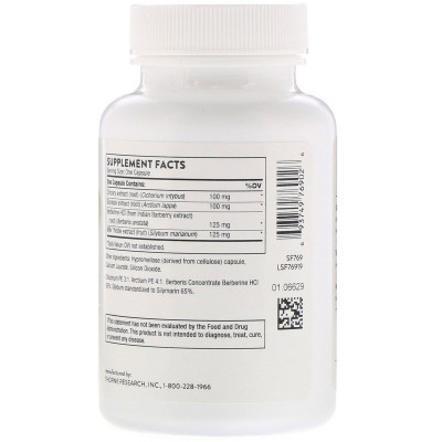 Трави Thorne Research Натуральний Комплекс Очищення Печінки, Liver Cleanse, 60 кап (THR-76902) Вінниця - фото 2