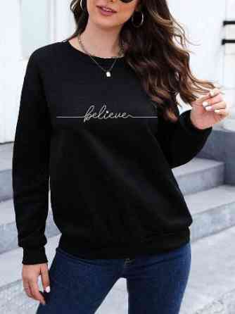 Жіночий світшот на флісі "Image" Турція оптом | Батал Київ