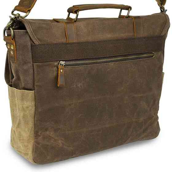 Сумка-портфель на плече Vintage 20116 Коричнева Київ