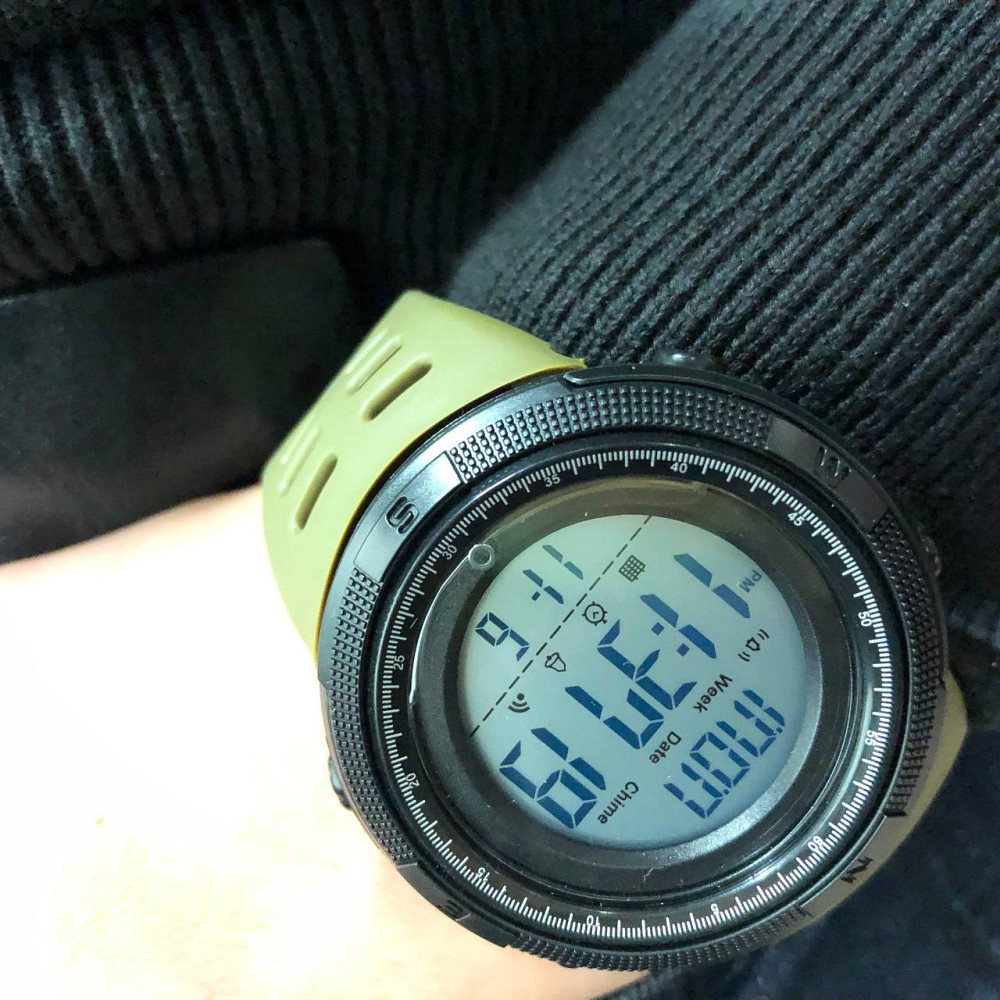 Годинники чоловічі спортивні з крокоміром, Військові годинники для військовослужбовців IC-81 Івано-Франківськ - фото 5