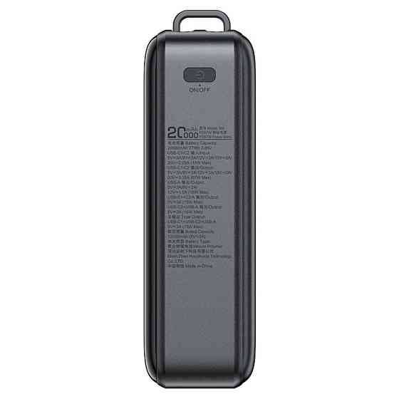 Павербанк 20000 mAh ACEFAST M4 PD67W швидка зарядка чорний power bank повербанк Одеса