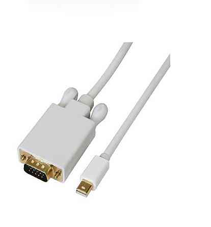 Кабель Mini DisplayPort M - VGA M 1.8м білий Винница