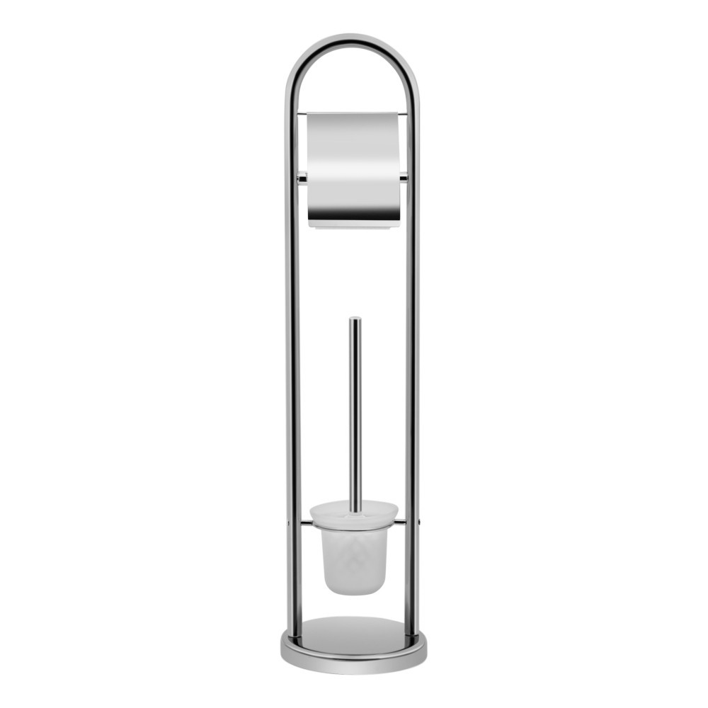 Ёршик Lidz Oreo 0507 напольный (матовое стекло) LDORE0507CRM32480 Chrome Киев - изображение 1