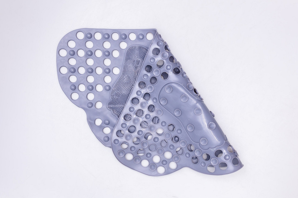 Килимок для душового піддону протиковзкий 70*40 см, сірий HP-47-8G Коломия - фото 2