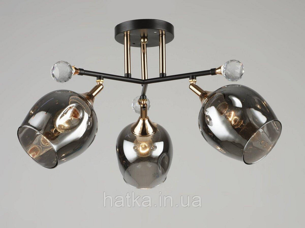 Люстра в стилі лофт Sirius N5738/3 на 3 плафони Київ - фото 1