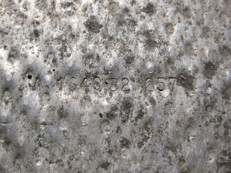 Mercedes-Benz  A1646824071 Захисний екран над центральним глушником ML W164 GL X164 Одесса - изображение 3