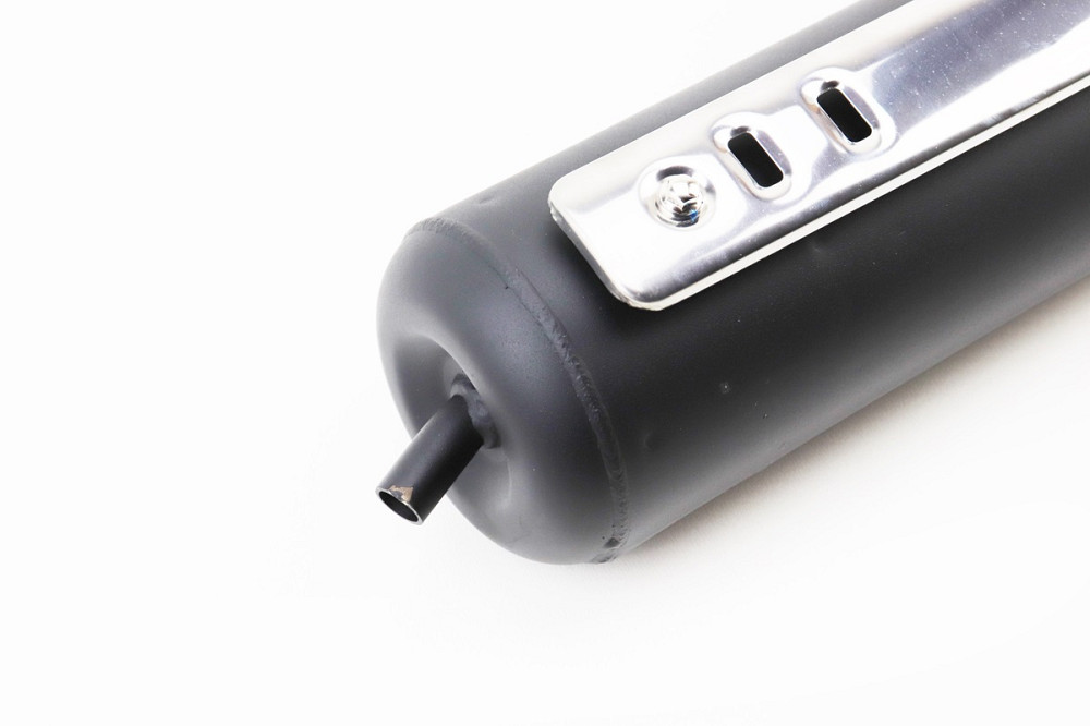 Глушник Honda DIO AF27, тип 1 (накладка хром) Киев - изображение 3