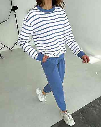 Демісезонний костюм в смужку "Delight" оптом | Батал Київ