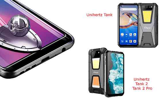 Защитное стекло DefenzoGlass для Unihertz Tank, Tank 2, Tank 2 Pro – двойная прочность Киев