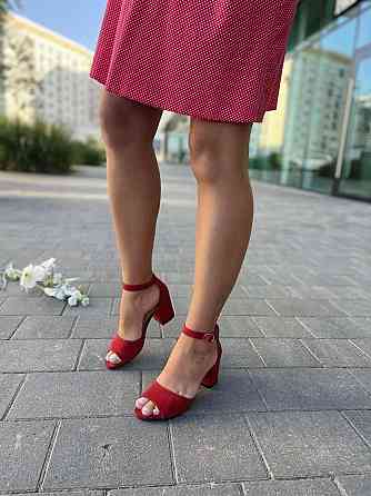Nivelle Босоніжки жіночі NIVELLE 1468/6015-6033 червоні (літо, замша натуральна) (3702) Коломия