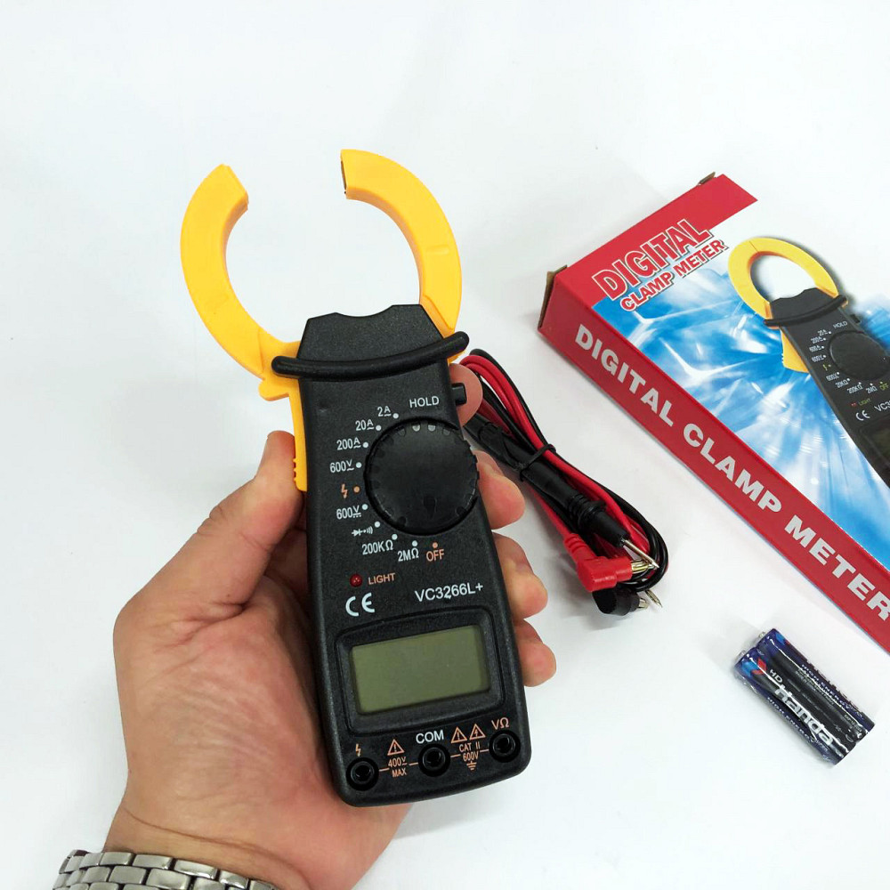 Мультиметр ємність VC3266 L+, Електронний мультиметр, Автомобільний HI-899 тестер мультиметр Київ - фото 5