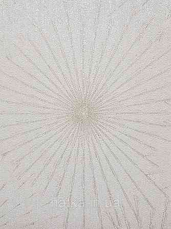 Шпалери вінілові на флізеліні AS creation The Bos 0.53х10 геометрія серветять кульбаби світло-бежеві молочні 3д Київ