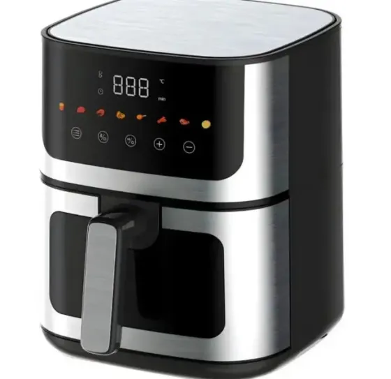 Аэрогриль Rainberg RB 2268 4200W аэрофритюрница безмасляная для приготовления без масла с регулировкой температуры 8 л Коломия