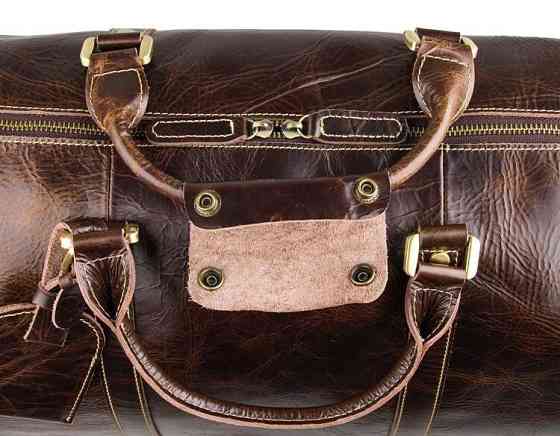 Сумка дорожная на колесах Коричневая (Vintage) Киев