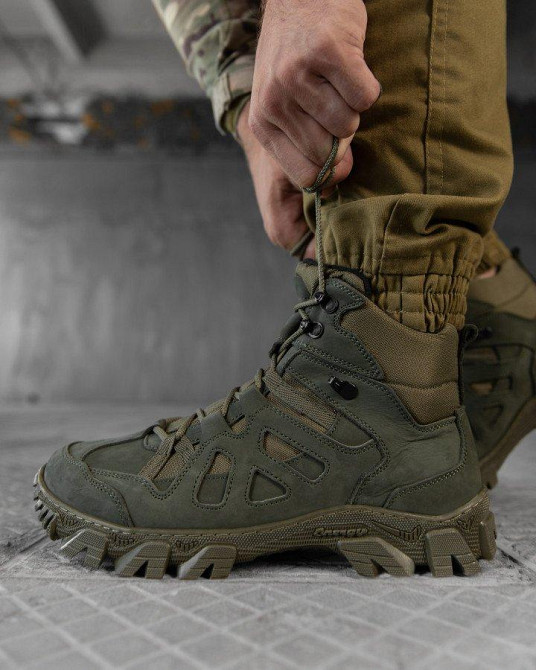 Зимові тактичні туфлі троя на флісі ВТ0457 Одеса - фото 8