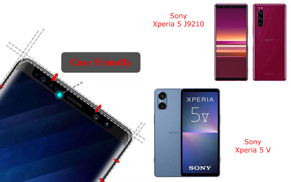 Захисне скло HyperGlass Pro для Sony Xperia 5 J9210, Xperia 5 V – максимальна чутливість та захист Київ - фото 4