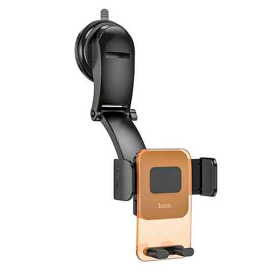 Тримач для мобільного HOCO CA118 Delicate press type center console car holder Space Black Киев