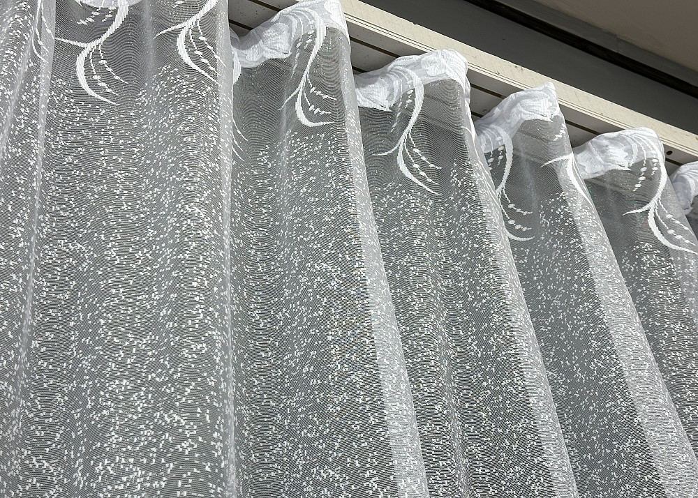 Тюль жакард "Преміум" колір білий 1784т Київ - фото 7